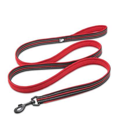 Truelove Highly Reflective Threads Strong Durable Nylon Dog Leash With Mesh Padded Handle For Medium Large Dogs