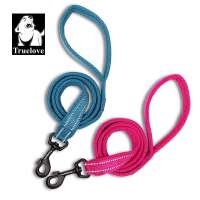 Truelove Various Colors Wholesale High Quality  Dog Leash Nylon  Reflective Comfort Dog Leash No Pull