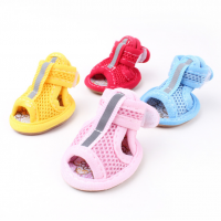 Dog Sandals Teddy Shoes Spring/Summer Shoes Poodle Non-Slip Shoes Supplies