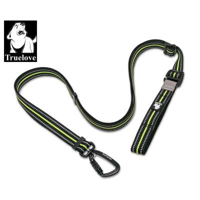 Truelove Hands Free Dog Leash Adjustable, Nylon Dog Leash Material, Pet Leash With Carabiner