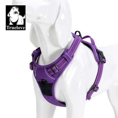 Amazon Top Seller Reflective Soft Mesh Padded Dog Harness wholesale Service Truelove Pet Dog Harness