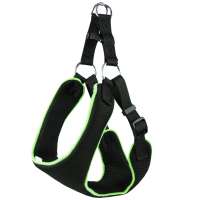 Comfortable sandwich mesh pet harness breathable