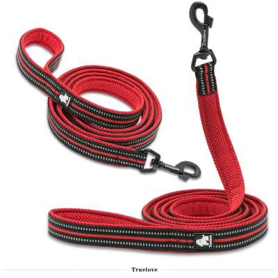 Truelove wholesale natural mountain climbing nylon reflective adjustable dog leash